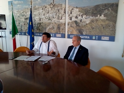 Conferenza stampa dell'assessore Quintano