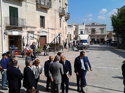 Intervento del sindaco al convegno "Mezzogiorno protagonista" con il ministro De Vincenti e il Premier Gentiloni