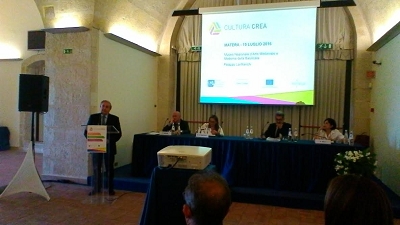 Il sindaco al convegno "Cultura crea" sui fondi Pon per la cultura