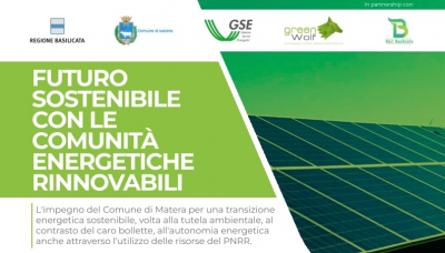 Futuro sostenibile con le Comunit&agrave; Energetiche Rinnovabili - Secondo Appuntamento
