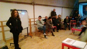 L'assessore D'Antonio all'incontro dei residenti di via Casalnuovo